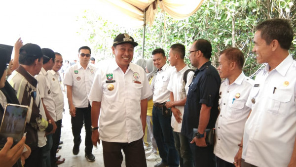 Penandatanganan  Pemerintah Darah Pangkep dengan 18 Universitas KKN Tematik