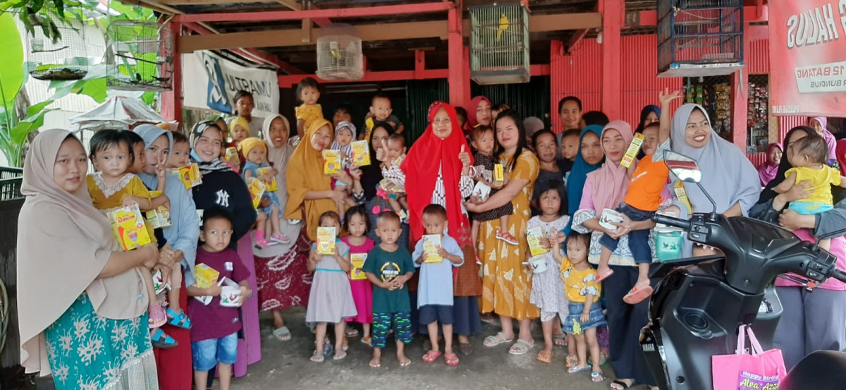 Pemberian makanan tambahan untuk balita