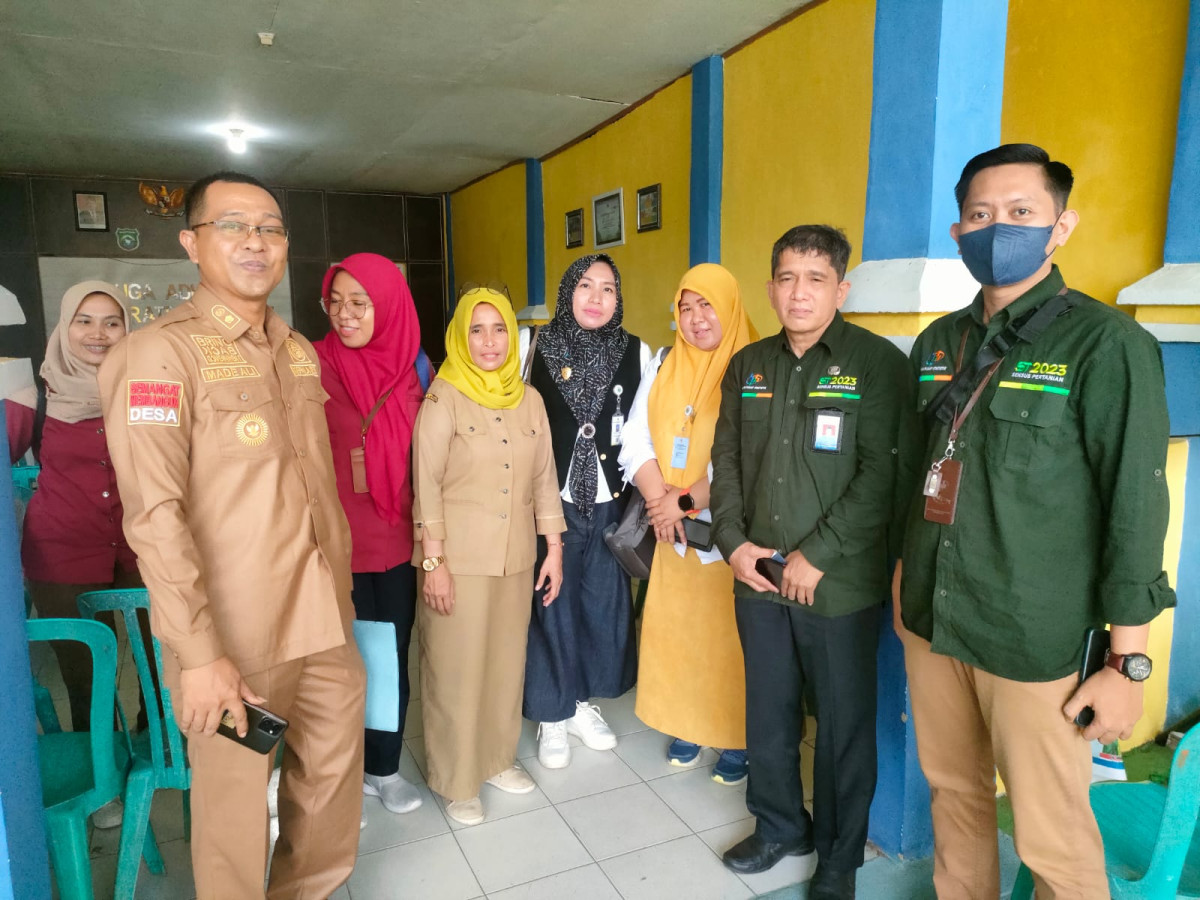Konsolidasi dengan badan Pusat Statistik