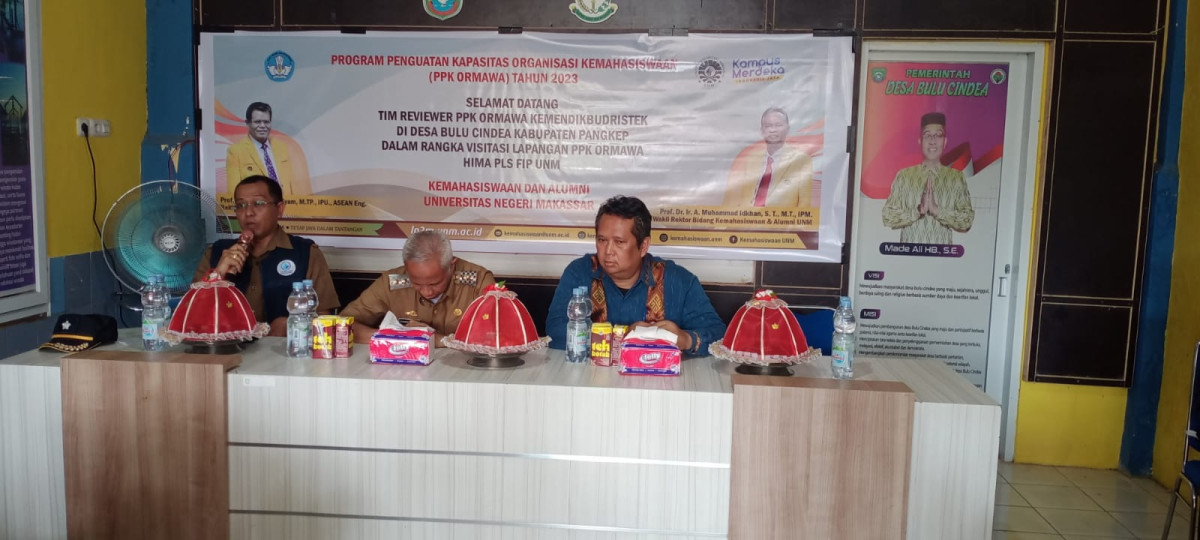Visitasi kemendikbudristekdikti dalam rangka Kegiatan Ormawa UNM 2023