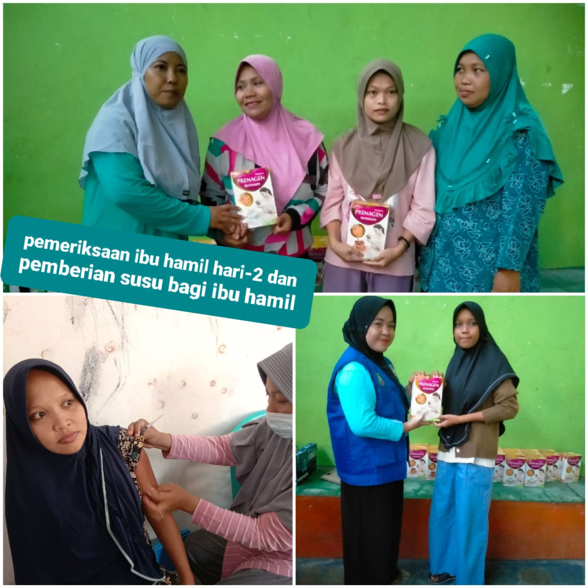 Pemberian tambahan asupan gizi bagi ibu hamil KEK