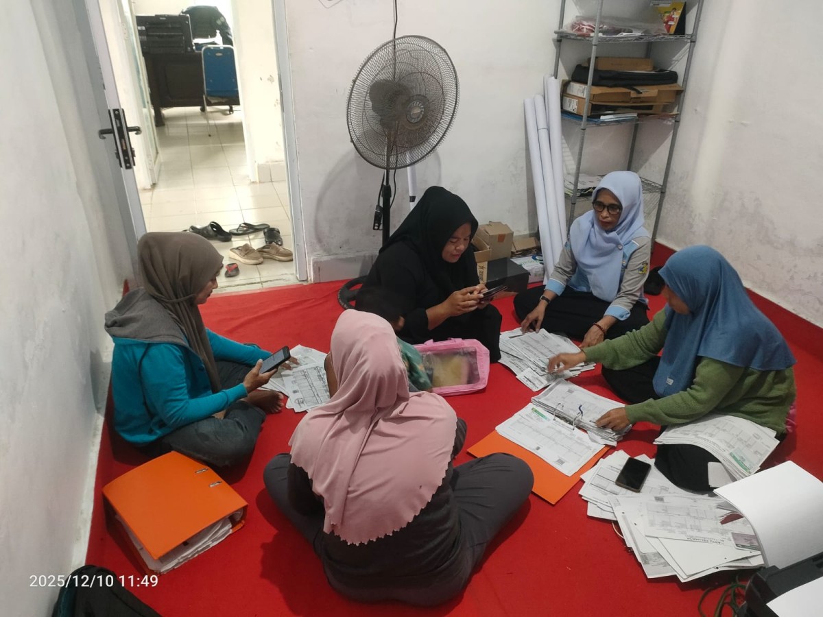 Monev pendataan Verval pada TPK