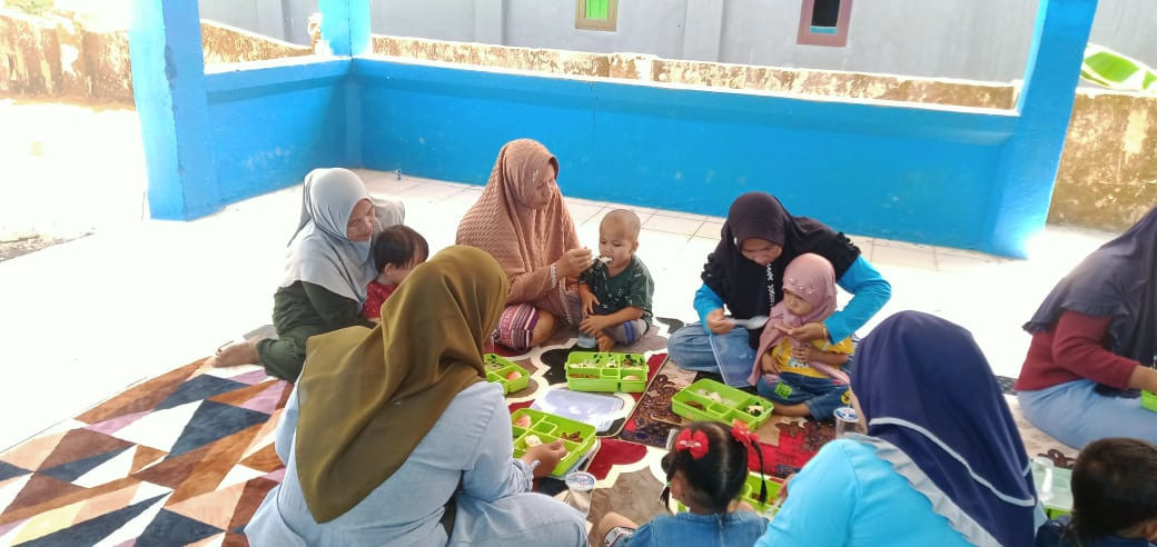 pemberian makanan tambahan bagi baduta stunting