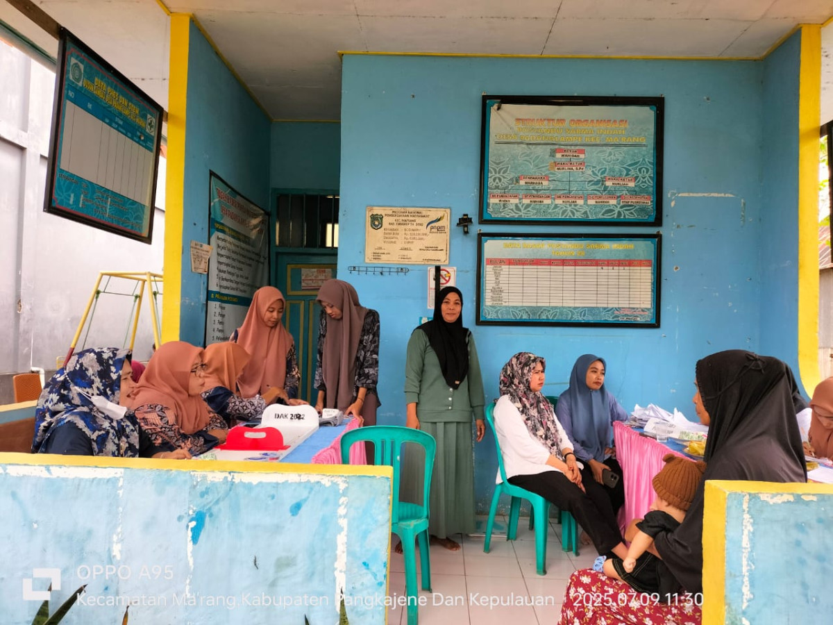 Melakukan Pembinaan Poktan UPPKA