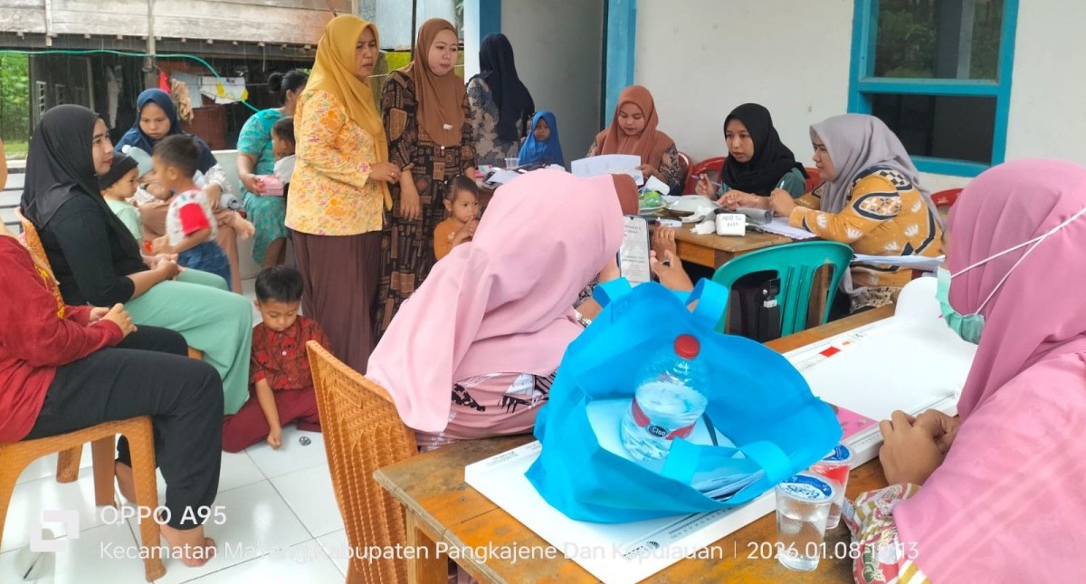 Melaksanakan Posyandu Aktif