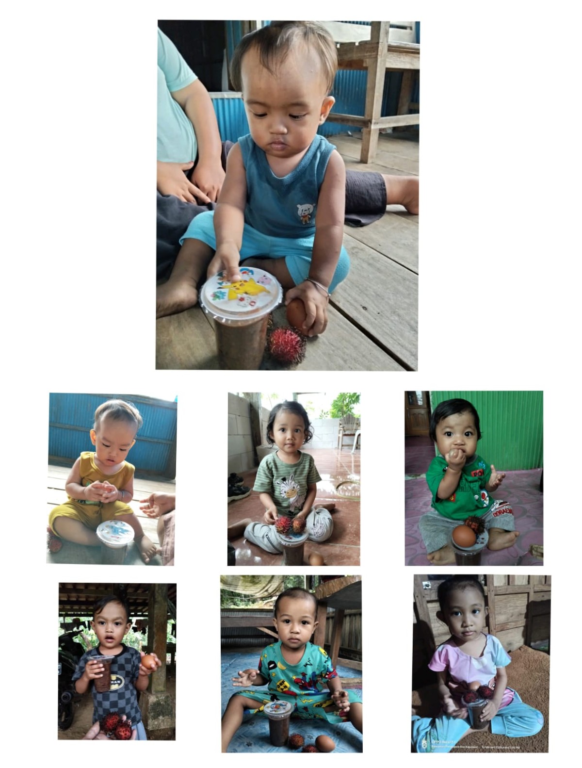 Pemberian tambahan asupan gizi bagi balita dengan status gizi kurang