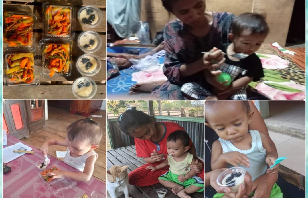 Pemberian makanan tambahan berbasis lokal