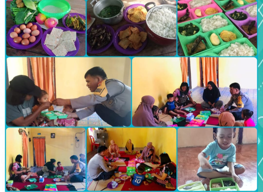 Pemberian makanan tambahan berbasis lokal