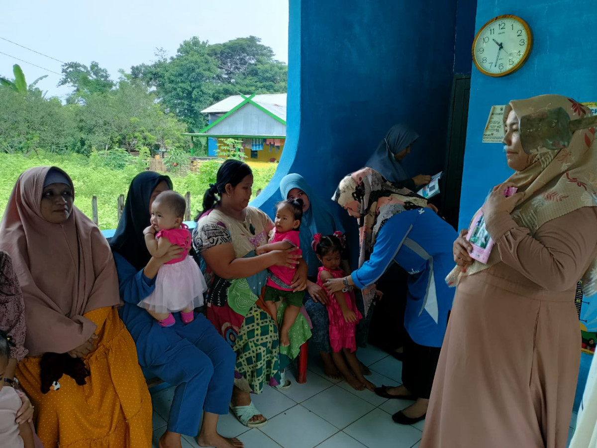 Penyuluhan tentang pencegahan stunting melalui 1000 HPK