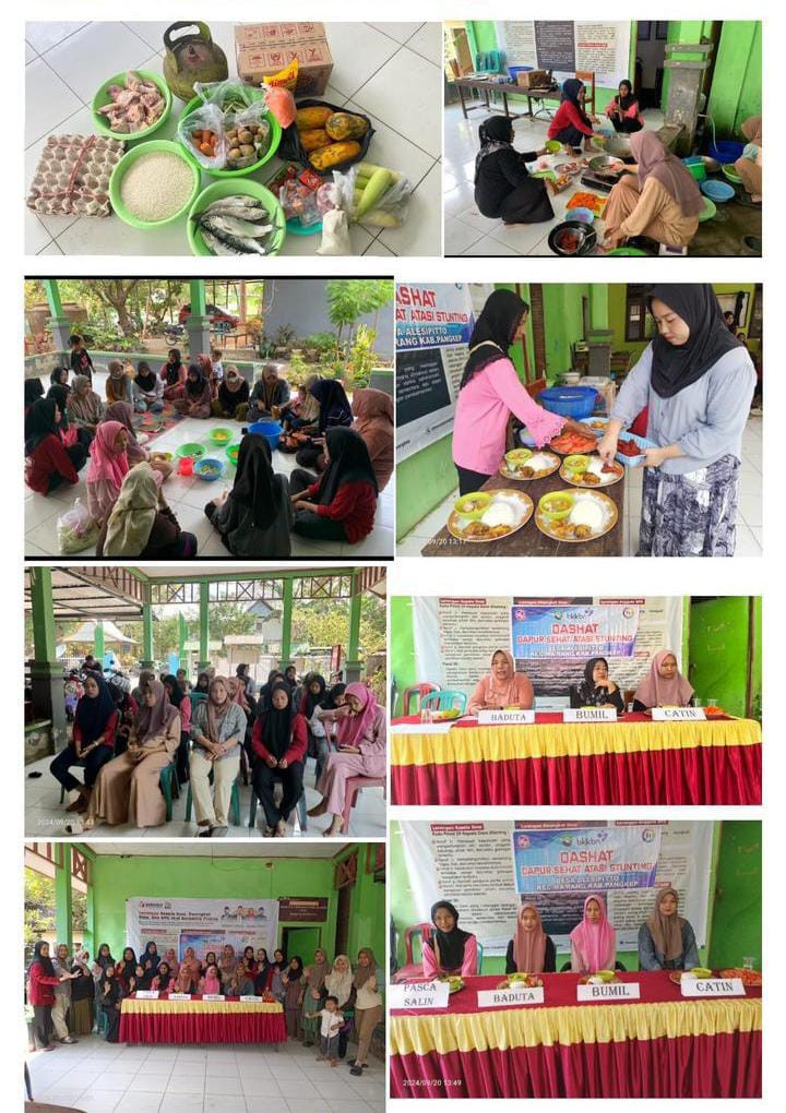 kegiatan DASHAT (Dapur Sehat Atasi Stunting)