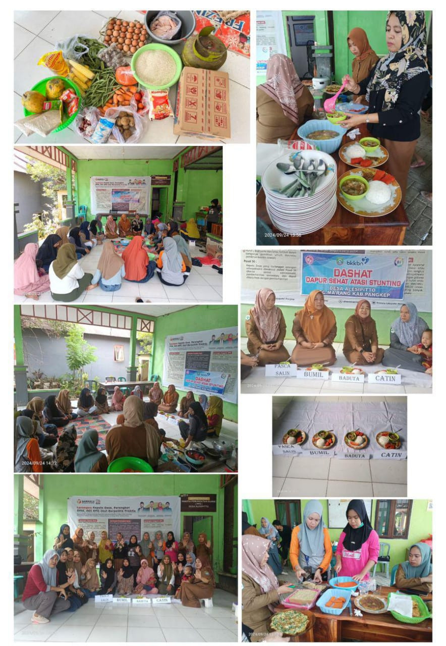 kegiatan DASHAT (Dapur Sehat Atasi Stunting)