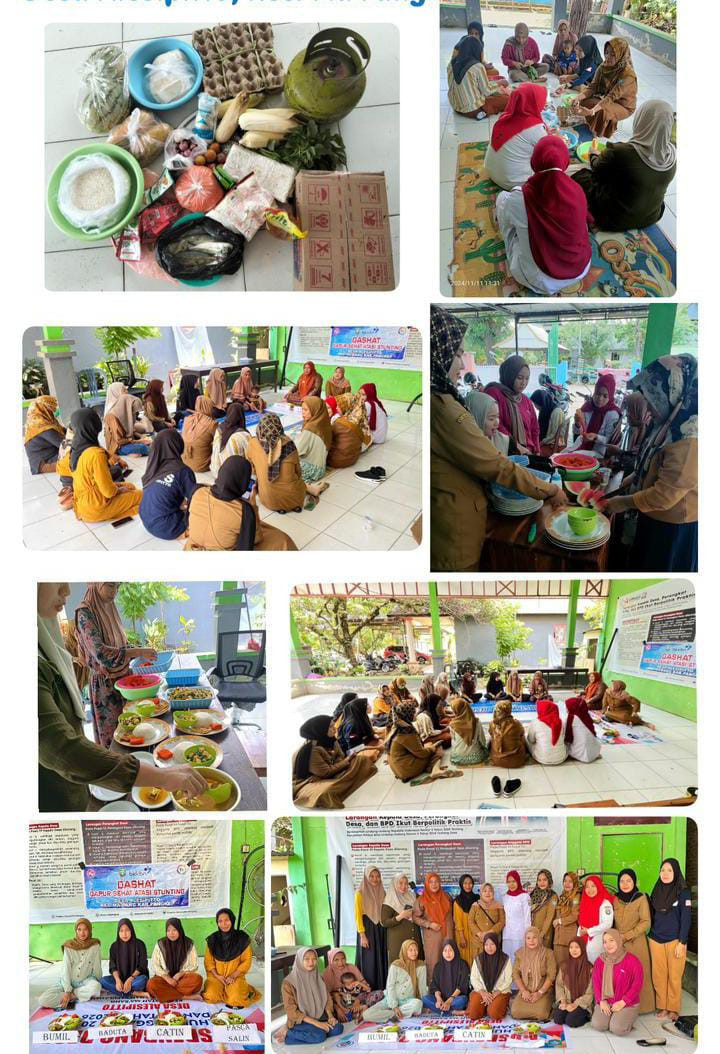 kegiatan DASHAT (Dapur Sehat Atasi Stunting)