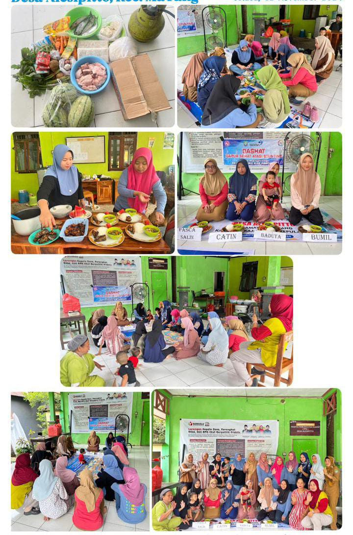 kegiatan DASHAT (Dapur Sehat Atasi Stunting)
