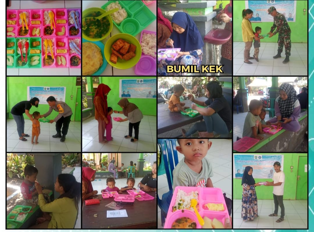 Dapur sehat atasi stunting (Demo Masak)