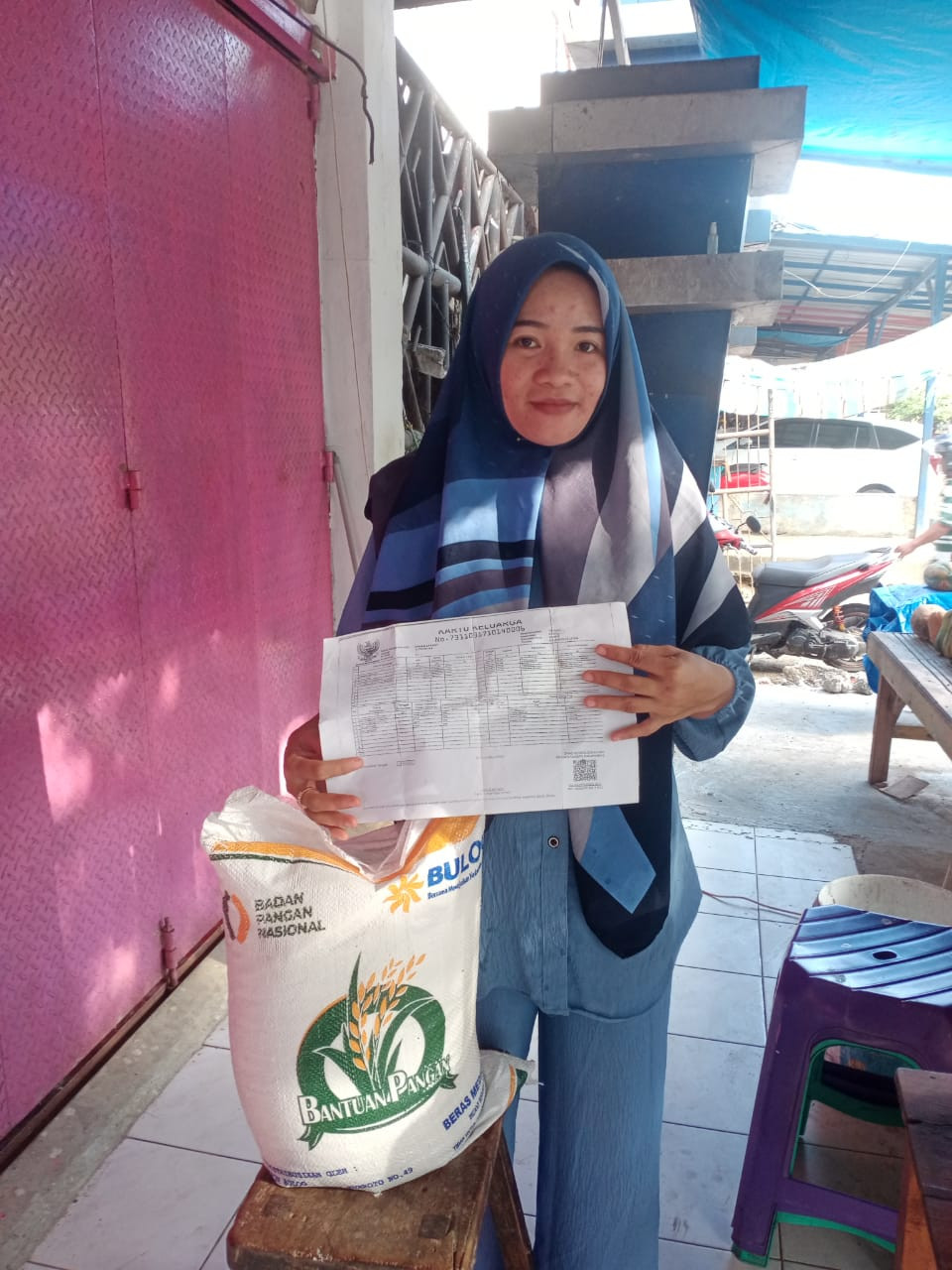 Penyaluran Beras BPNT