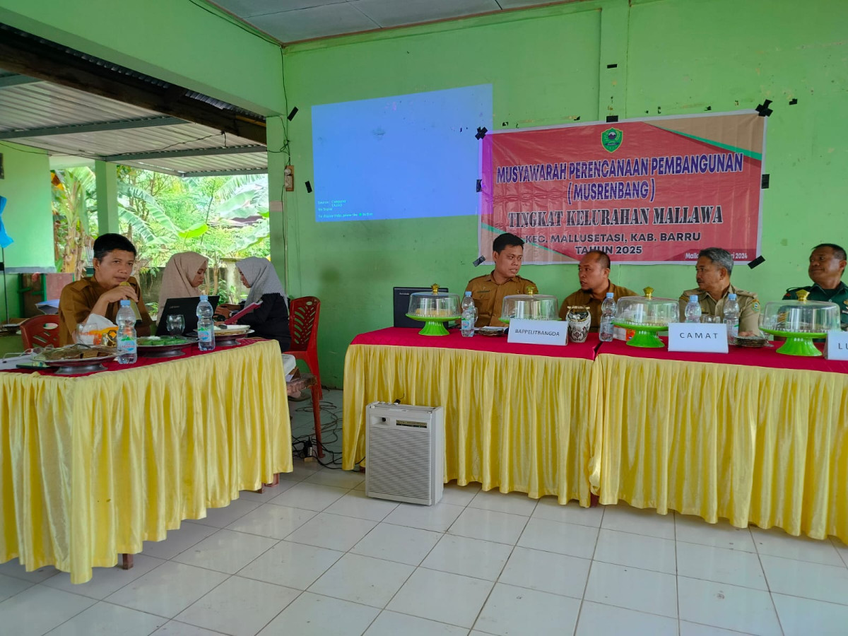 Musyawarah Perencanaan Pembangunan (Musrenbang) Tahun Anggaran 2025