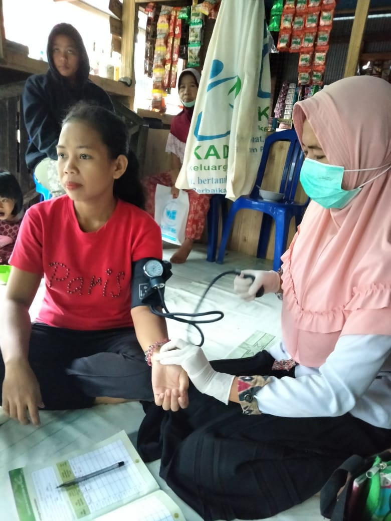 Pendampingan ibu hamil oleh TPK