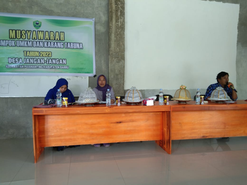 Musyawarah Kelompok UMKM dan Karang Taruna