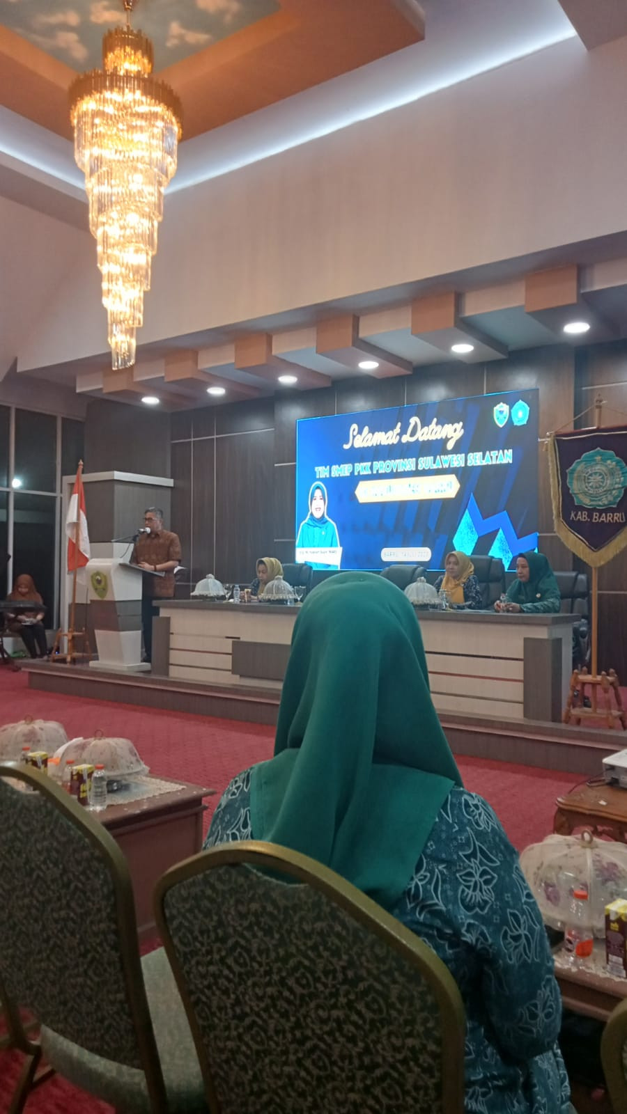 Pembukaan oleh Pak Sekda Kab. Barru