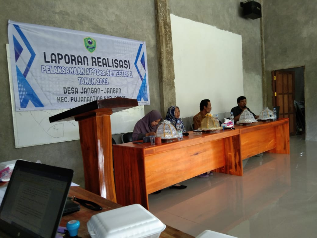 Laporan Realisasi Pelaksanaan APBDes Desa Jangan-Jangan