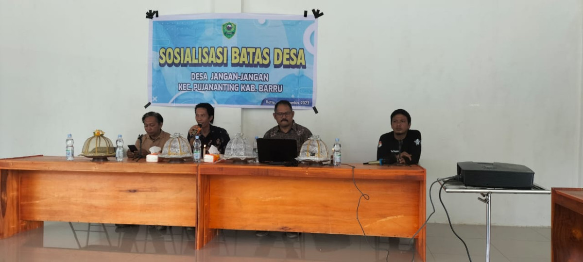 Sosialisasi batas Desa