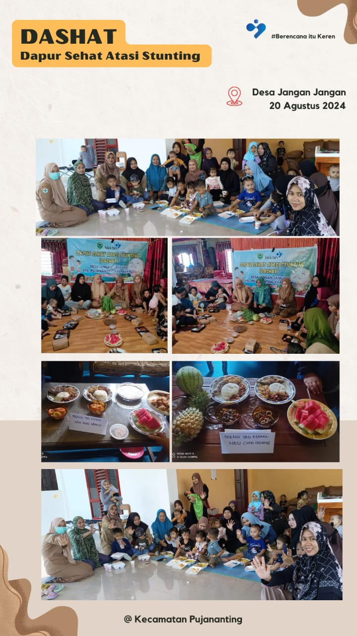 Dapur Sehat Atasi Stunting (DASHAT) Tahap kelima
