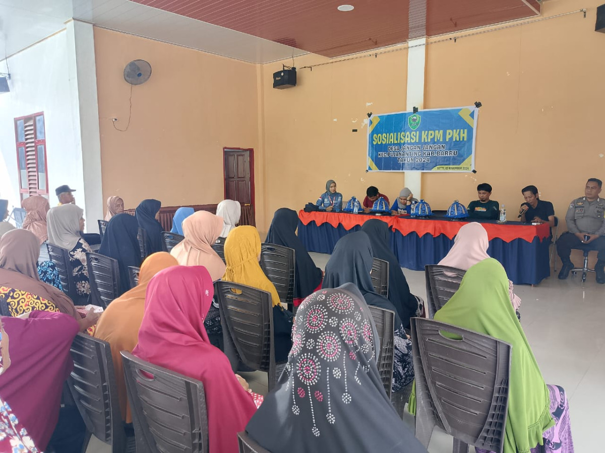 Pembukaan oleh kepala Desa Jangan Jangan