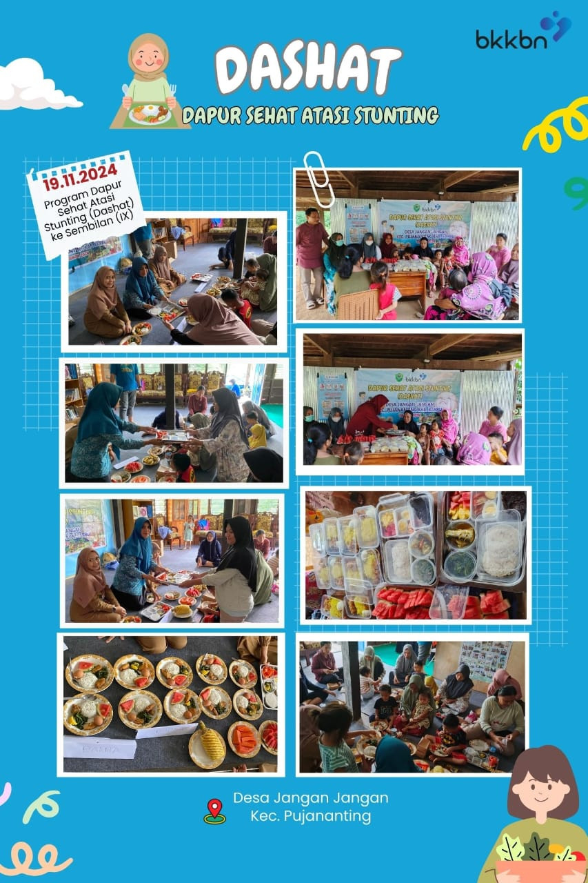 Dapur Sehat Atasi Stunting (DASHAT) Tahap Sembilan