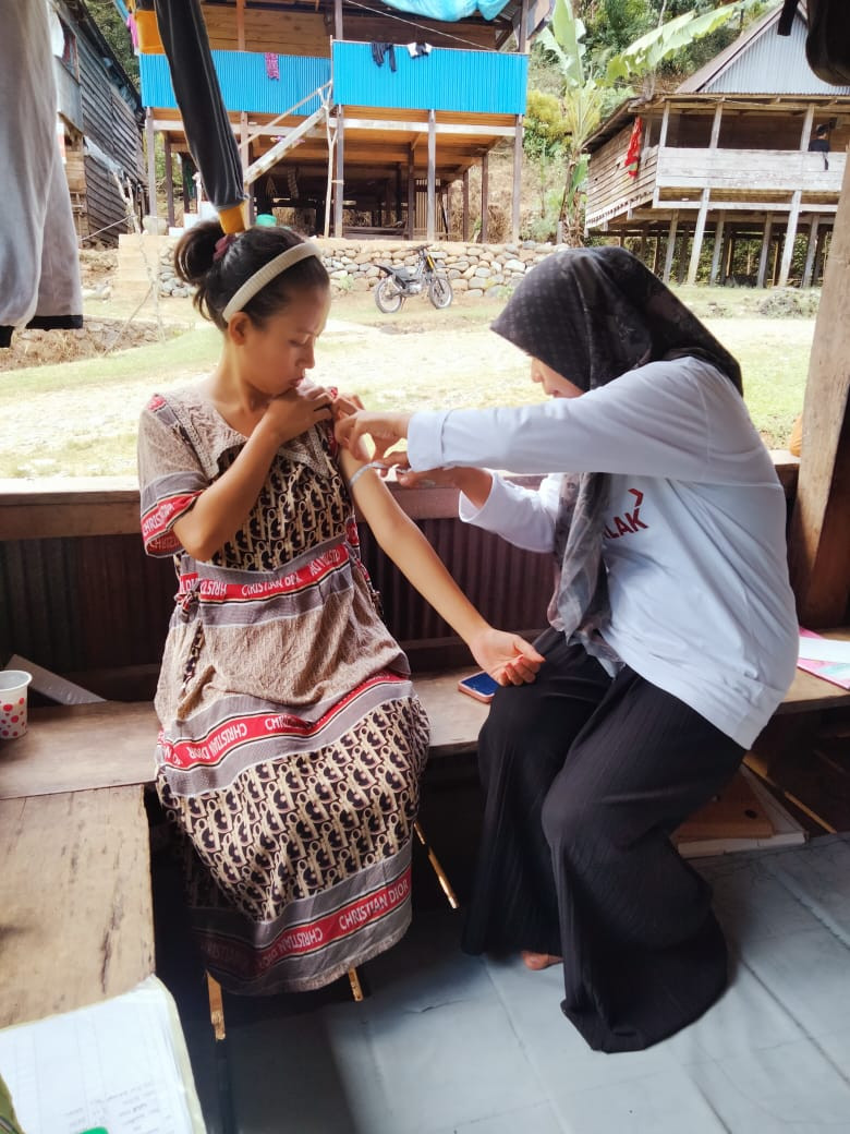 Pendampingan Bumil oleh petugas Gizi