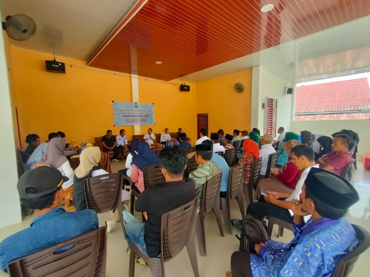 Pelaksanaan Musrenbang  RKP Desa Tahun Anggaran 2025