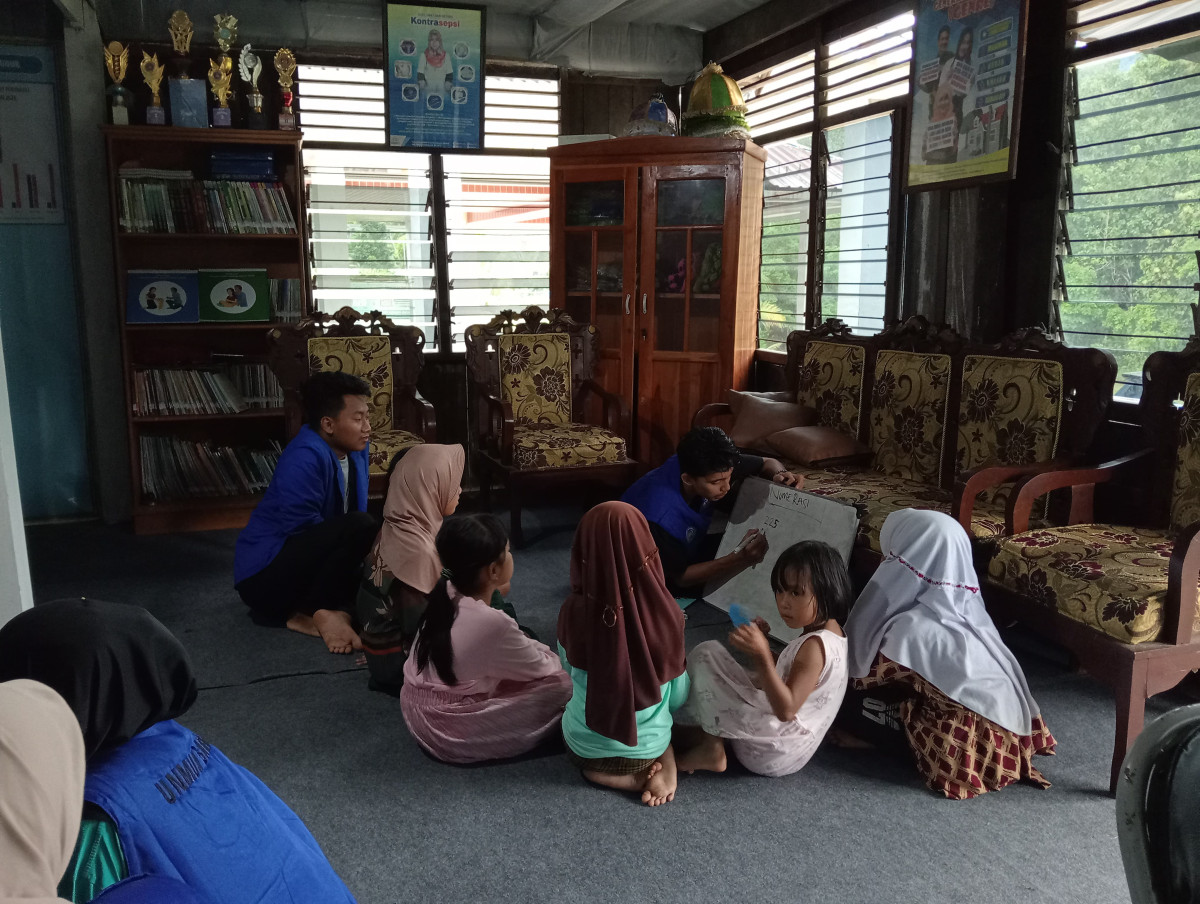 Klinik Literasi dan Numerasi Rumah Dataku Desa Jangan Jangan