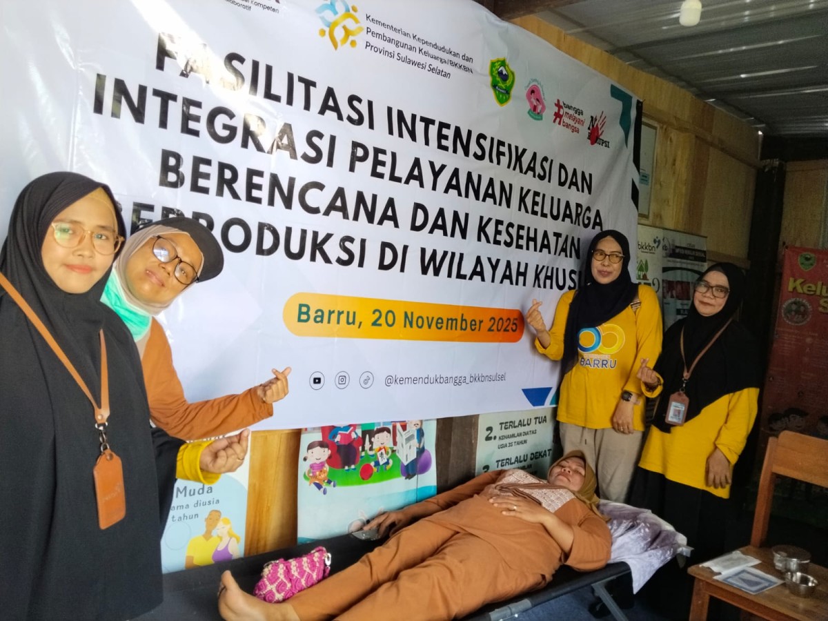 Fasilitasi Insentifikasi dan Integrasi Pelayanan KB dan KR di Wilayah Khusus