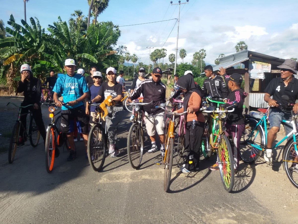 Gowes Sehat Desa Wanio Timoreng