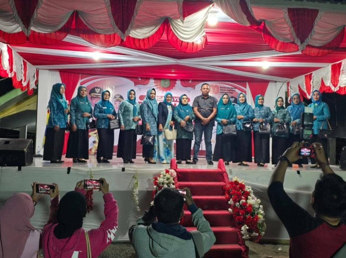 Pembukaan malam kesenian acara 17 Agustus 2025