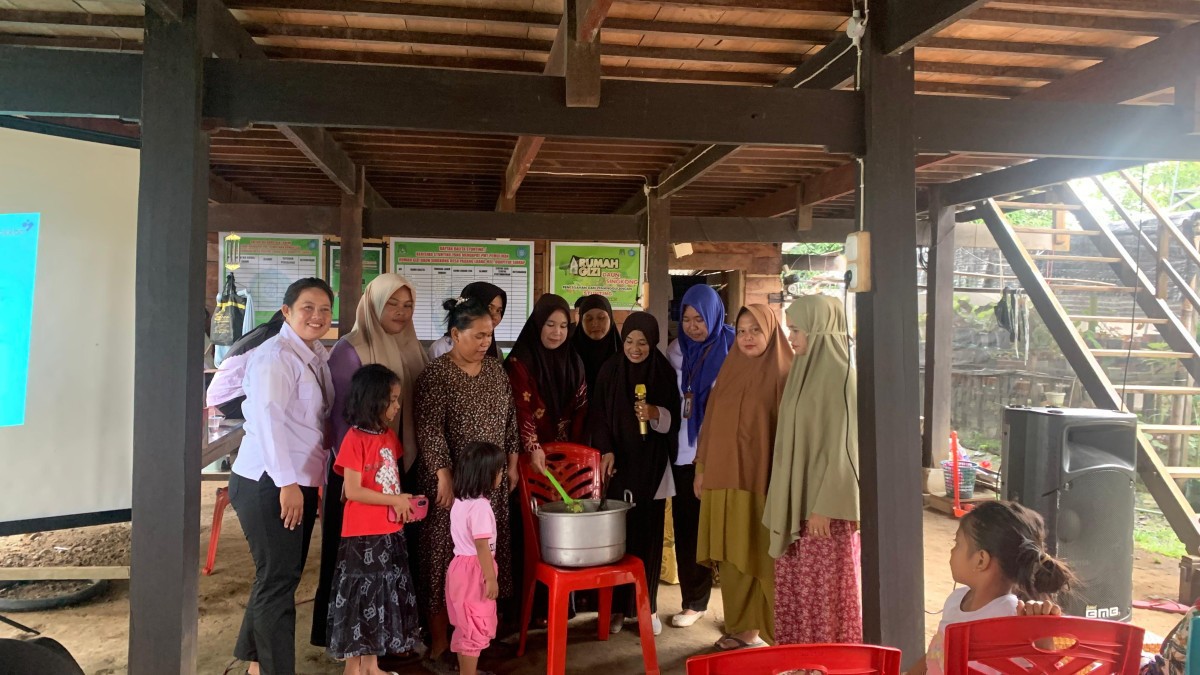 Proses pembuatan BUBUR MANADO