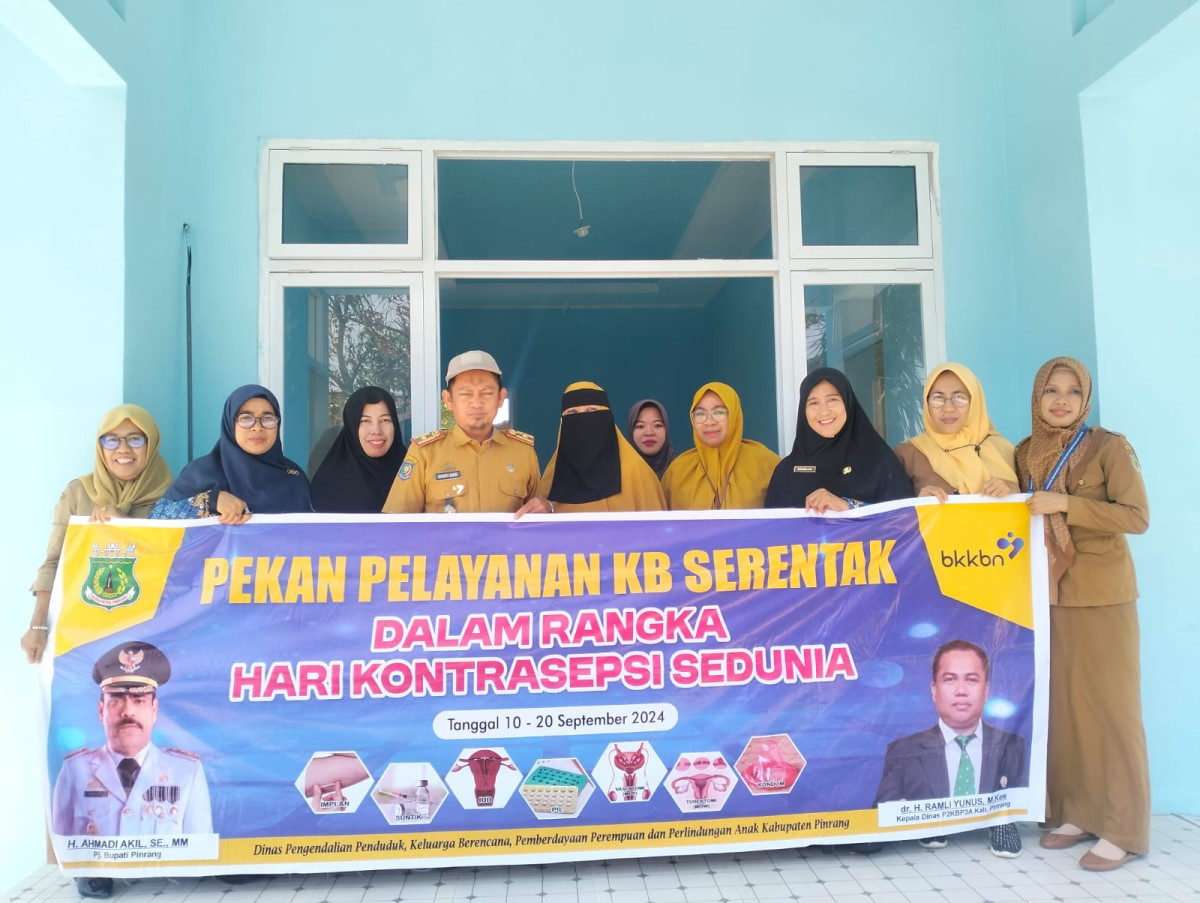 Pekan Pelayanan KB Serentak Dalam Rangka Hari Kontrasepsi Sedunia