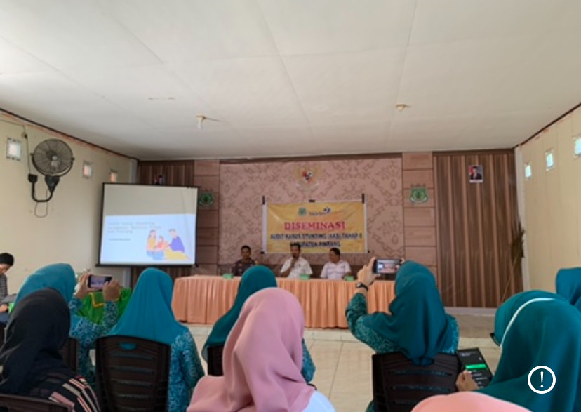 Diseminasi Audit Kasus Stunting Siklus II Tingkat Kec. Mattiro Sompe