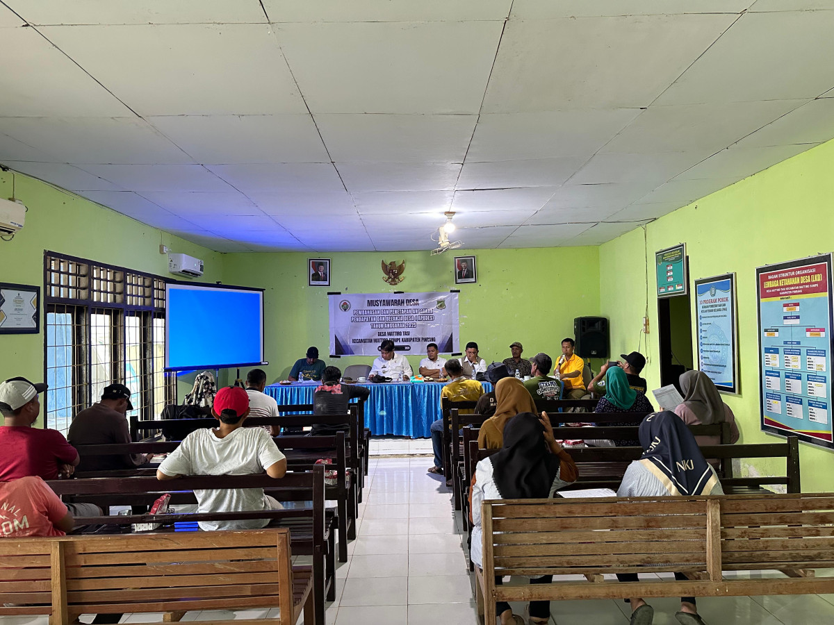 Musyawarah Desa APBDES Tahun Anggaran 2025