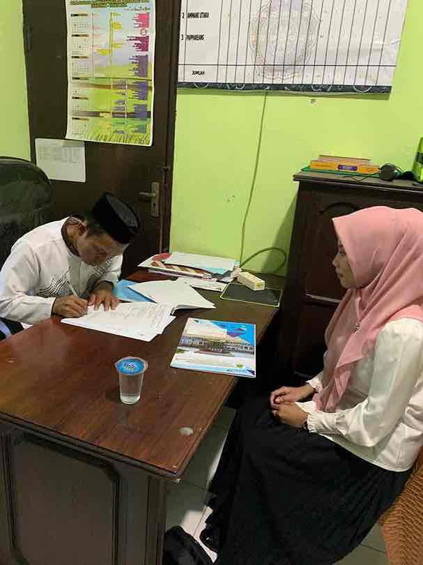 Koordinasi Dengan Kepala Desa Terkait Perpanjangan SK Pokja