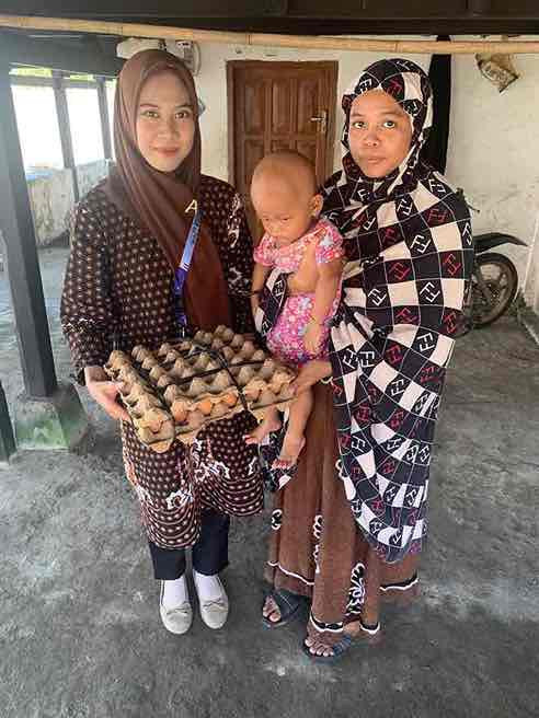 Pemberian Intervensi Nutrisi Pada Keluarga Sasaran GENTING