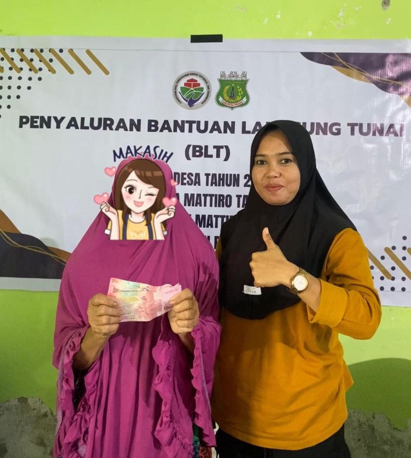Penyaluran Bantuan Langsung Tunai (BLT)