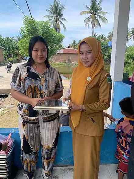 Penyaluran MBG 3B di Desa Mattiro Tasi