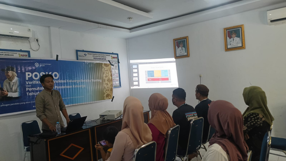 Verifikasi dan Validasi keluarga beresiko stunting dan pemuktahiran pendataan keluarga tahun 2025