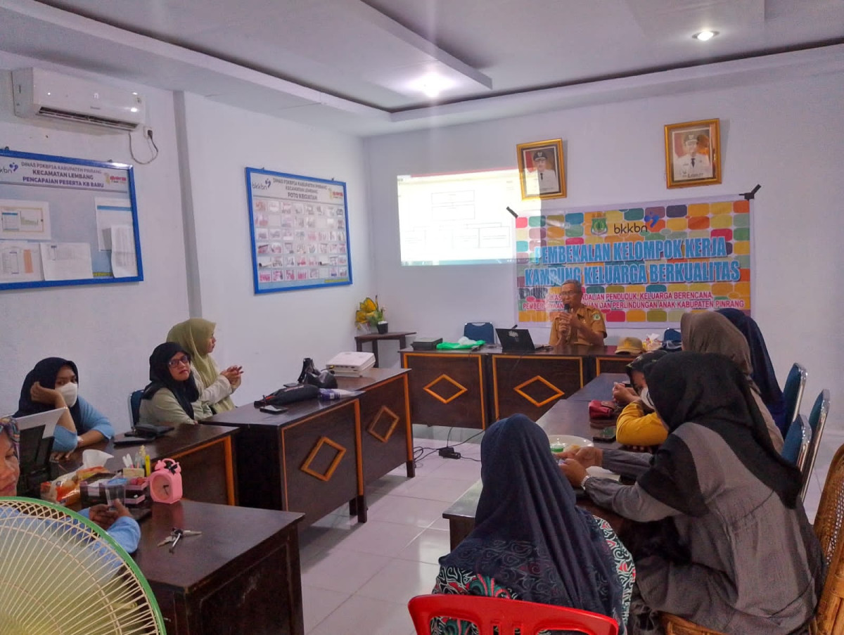 PEMBEKALAN KELOMPOK KERJA KAMPUNG BERKUALITAS