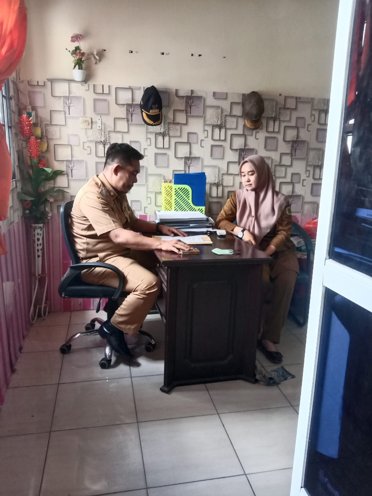 Koordinasi dengan Pemerintah Kecamatan Kegiatan Dapur Dapur Sehat Atasi Stunting,.