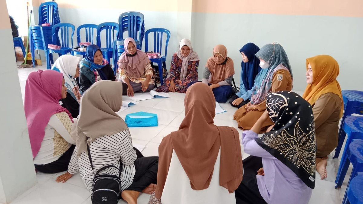 Melakukan Pembinaan Poktan BKR,.