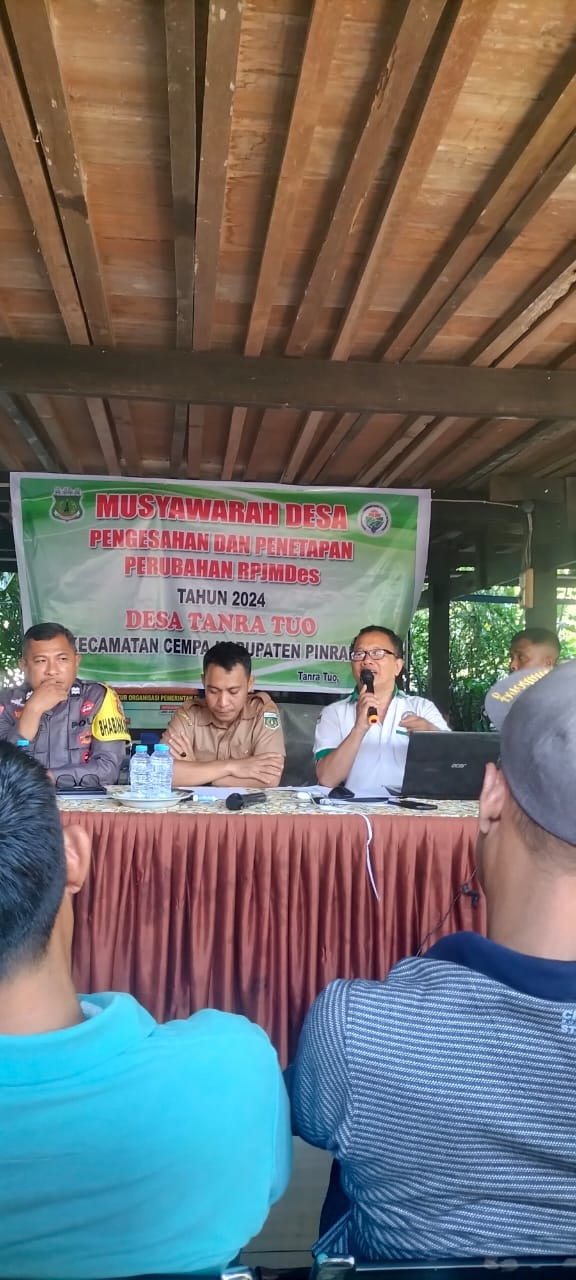 MUSYAWARAH DESA PENGESAHAN DAN PENETAPAN PERUBAHAN RPJMDes