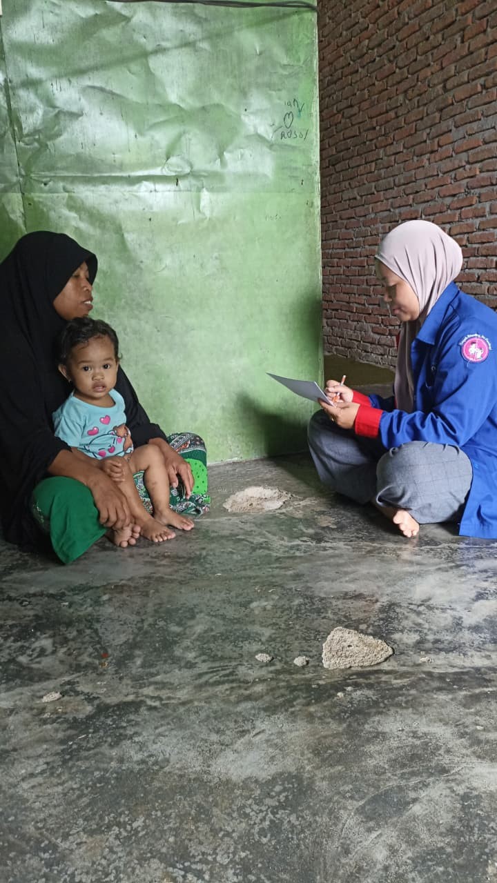 Pendampingan ibu/keluarga balita meliputi pemenuhan gizi