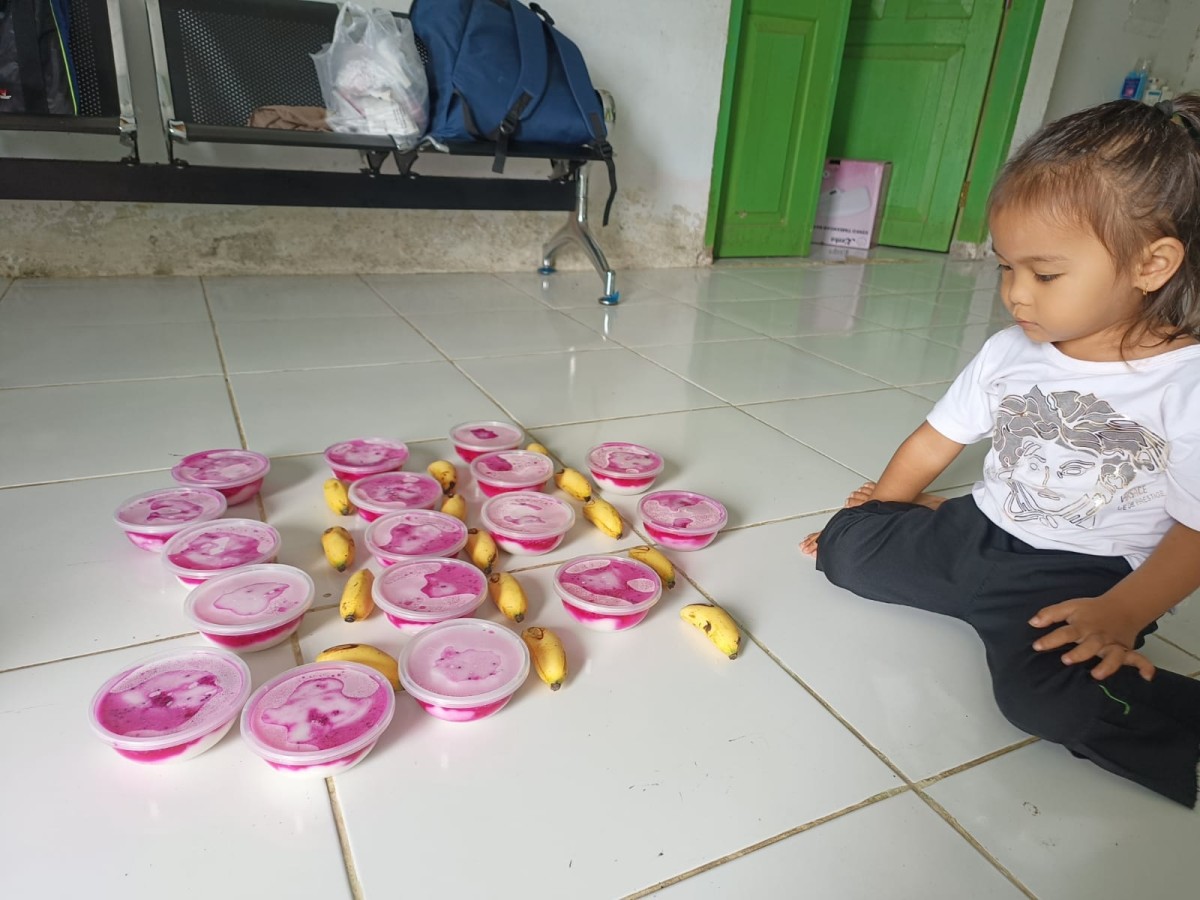 Pemberian bantuan pangan selain beras dan telur