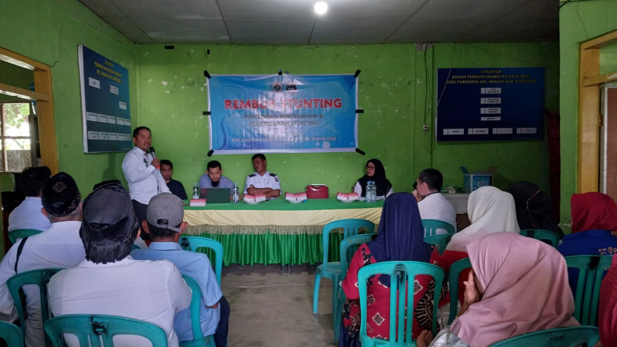 Rembuk stunting desa parinding